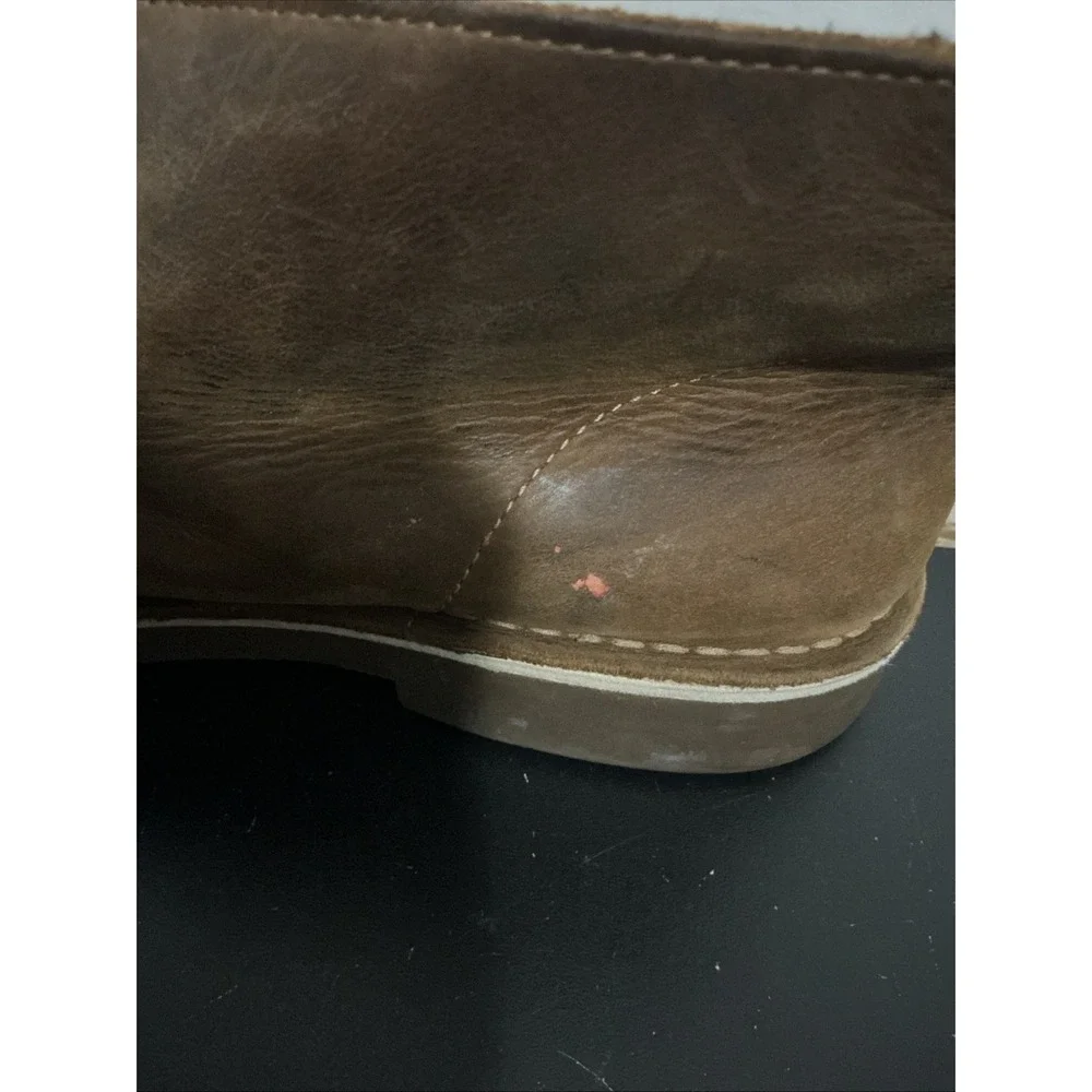 Clarks Bushacre 2 Mens 10.5 M Chukka Boots Brown Leather Desert Boot